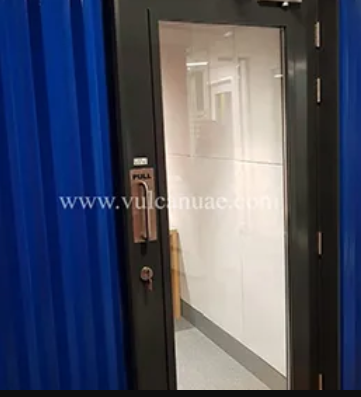 Soundproof Acoustic Fire Rated Door – Steel or Timber Frame, Up to 180 Minute Fire Protection, Up to 35dB Acoustic Rating, RAL Powder Coated or Laminate Finish, Recording Studio & Theatre